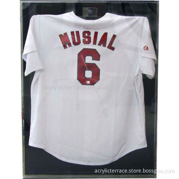 Clear Perspex T Shirt Display